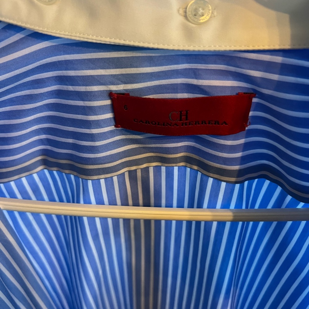 Carolina Herrara button-down blouse